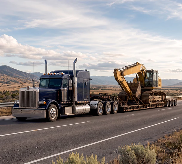 Heavy Equipment Transport and Oversize Load Hauling in California