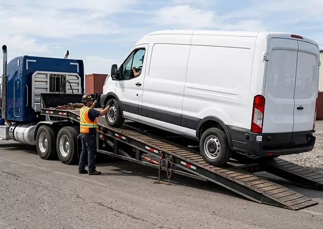 Why Choose California Heavy Hauling to Ship Your Van in California CA?